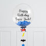 Personalised Birthday Superhero Bubble Balloon, thumbnail 1 of 2