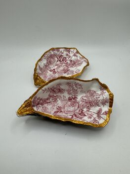 Two Red Shell Trinket Trays, 4 of 4