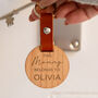 Personalised 'This Mummy Belongs To:' Keyring For Mum, thumbnail 1 of 5