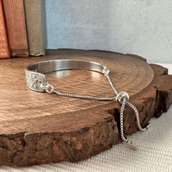 Daffodil Vintage Spoon Cuff Bracelet, 3 of 5