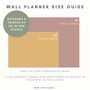 Personalised Wall Planner | 2026 Year Calendar, thumbnail 6 of 6