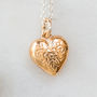 Vintage Heart Necklace, thumbnail 5 of 6