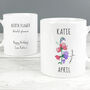 Birth Flower Mug With Personalised Message, thumbnail 7 of 12