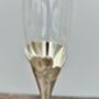 Set Of Two Silver Plated Heart Champagne Glasses, thumbnail 3 of 5