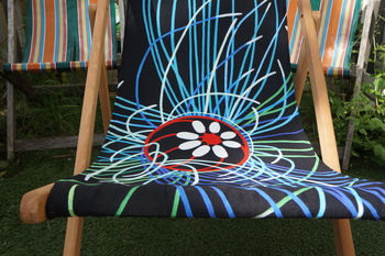 Art Print Deckchair Ultraviolet Jellyfish, 8 of 12