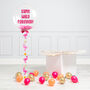 Personalised Flamingo Hen Party Bubble Balloon, thumbnail 2 of 2