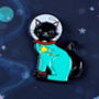 'Space Cat Pin', 'Cat Enamel Pin', thumbnail 1 of 3