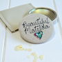 Personalised Linen Mirror, thumbnail 3 of 7