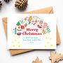 Christmas Rainbow Personalised Card Or Pack, thumbnail 1 of 2