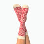 Novelty Cotton Salami Socks, thumbnail 3 of 4