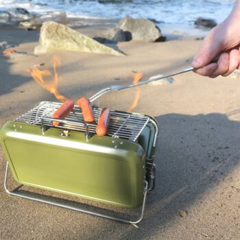 Personalised Portable Briefcase Barbecue, 5 of 10