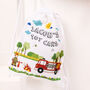 Personalised Fire Truck Children's Playtime Bag, thumbnail 3 of 3