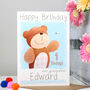 Personalised Bear Relation Birthday Card, thumbnail 1 of 9