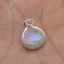 Moonstone 925 Silver Pendant: June Birthstone, thumbnail 1 of 8