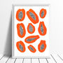 Papayas Limited Edition Print Framing Available, thumbnail 2 of 3