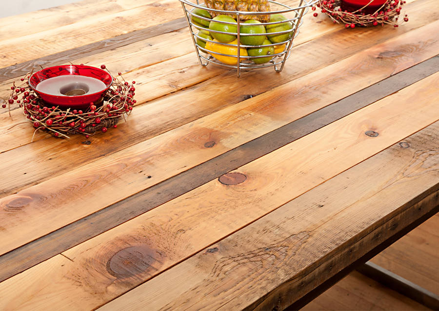 Saxon Dining Table With Benches By Swinging Monkey Furniture Design