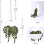 Pack Of Two Artificial Pear Plant Basket, thumbnail 6 of 7