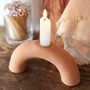 Terracotta Arch Candlestick Holder, thumbnail 8 of 10
