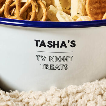 Personalised Tv Treats Snack Bowl, 2 of 4