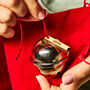 Personalised Believe Bell Christmas Decoration, thumbnail 4 of 7