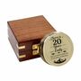 Personalised Brass 20th Birthday 100 Year Calendar Compass, thumbnail 1 of 12