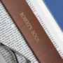 Personalised Leather Pointed Bookmark, thumbnail 6 of 11