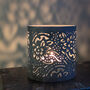 Flower Zinc Tea Light Votive | Thank You Teacher Gift Set, thumbnail 2 of 6