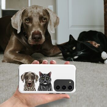 Personalised Pet Portrait iPhone And Samsung Case, 4 of 10