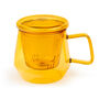 Livorno Tea For One Glass Tea Cup With Filter, thumbnail 2 of 9