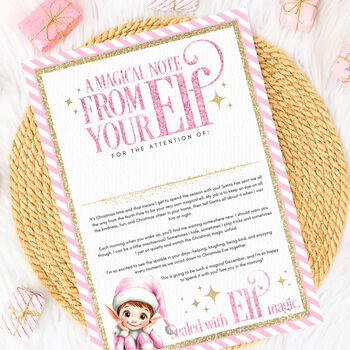 Personalised Magical Note From Your Elf, 3 of 3