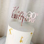 Any Age Happy Birthday Cake Topper, thumbnail 5 of 7