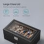 Two Tier Watches Box Case With A Drawer, thumbnail 5 of 7
