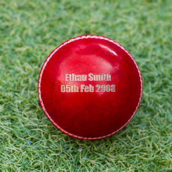 Personalised Cricket Ball, 7 of 8