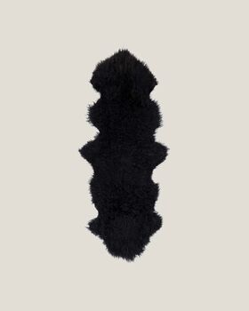 100% Natural Mongolian Sheepskin Rug Medium, 3 of 12