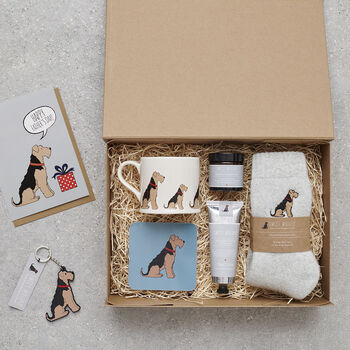 Airedale / Welsh/ Lakeland Terrier Father’s Day Card – Dog Dad Card From The Dog, 2 of 12