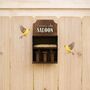 Personalized Wooden Bird Feeder Saloon For Outdoors, thumbnail 2 of 7