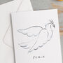 'Dove Of Peace' Christmas Card, thumbnail 3 of 3