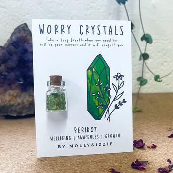 Worry Crystals Peridot, 2 of 3