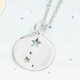 Aries Star Sign Necklace In Silver Or Gold Vermeil, thumbnail 4 of 8