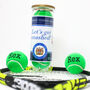 Personalised Sustainable Tennis Balls, thumbnail 8 of 12