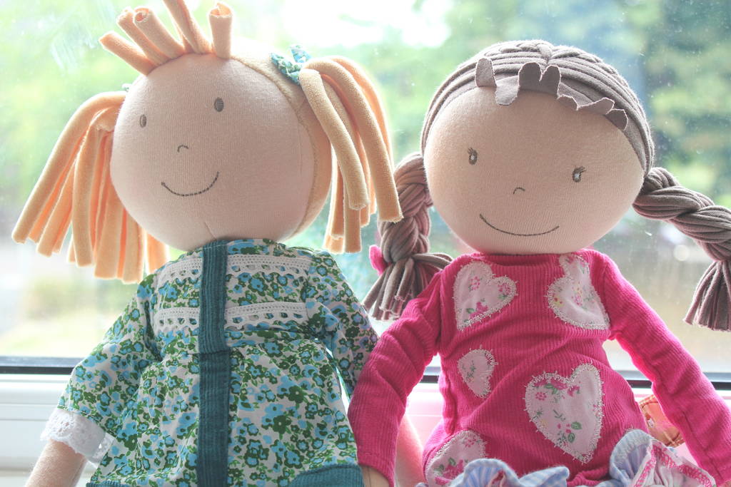 Rag Dolls Blu Belle Or Emily Rose By Tribe Of Five Notonthehighstreet Com