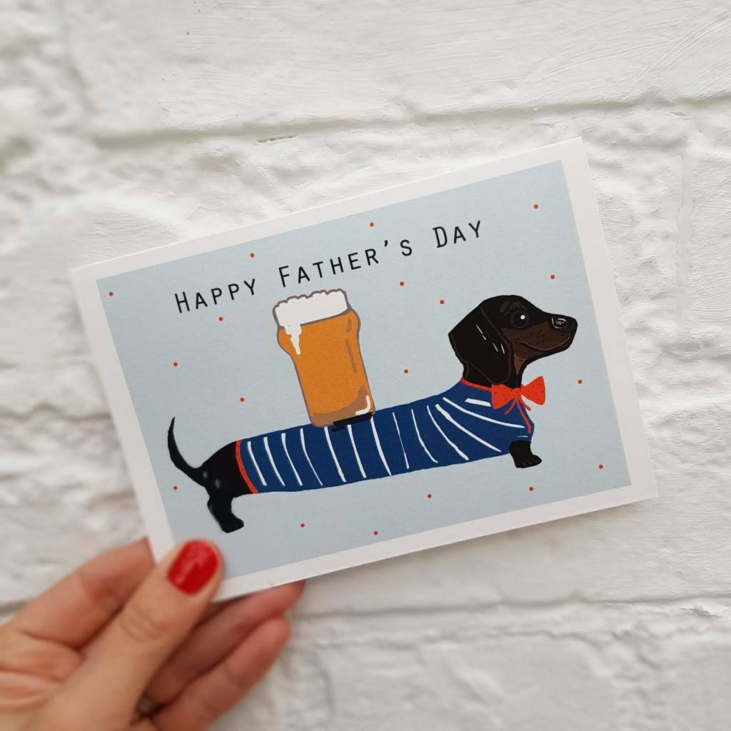 dachshund fathers day