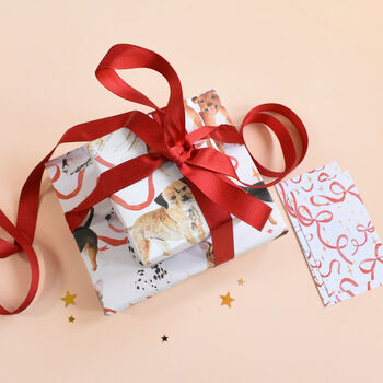 Dog Breed Eco Friendly Christmas Wrapping Paper Pack, 4 of 7