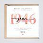 Personalised 80th Birthday Card 1945 Mum Grandmother Sister Better Place, thumbnail 1 of 2