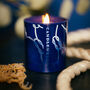 Luxury Eucalyptus, Patchouli And Water Lily Candle, thumbnail 2 of 4