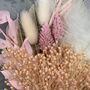 White And Pink Dried Flower Bouquet, thumbnail 2 of 5