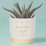 Personalised Christening Indoor Plant Pot, thumbnail 1 of 6