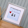 'Stole my Heart' Personalised Pebble Art Fathers Day, thumbnail 7 of 7