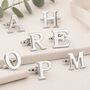 Personalised Alphabet Initial Cufflinks, thumbnail 3 of 8