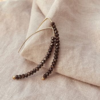 Crystal Threader Earrings, 3 of 8
